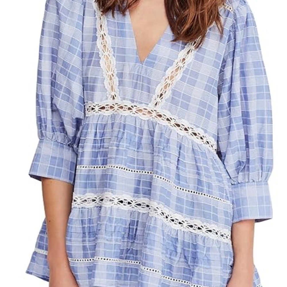 Free People Women’s Time Out Lace Tunic